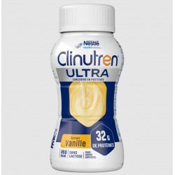 CLINUTREN ULTRA Concentré en Protéines Goût Vanille- 4x200ml