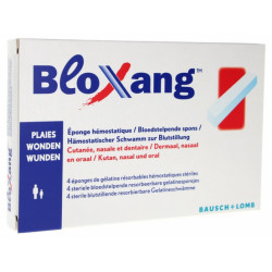 BLOXANG Eponge Hémostatique - 4 Eponges