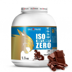 ERIC FAVRE ISO 100% WHEY Protéine Goût Chocolat Intense - 1.5kg