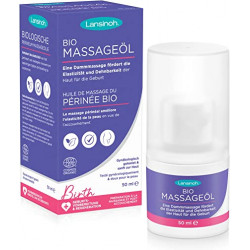 LANSINOH Huile de Massage Périnée BIO - 50ml