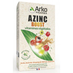 ARKOPHARMA - AZINC Boost Vitamines Végétales - 24 Comprimés