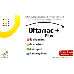 OFTAMAC PLUS - 180 Capsules