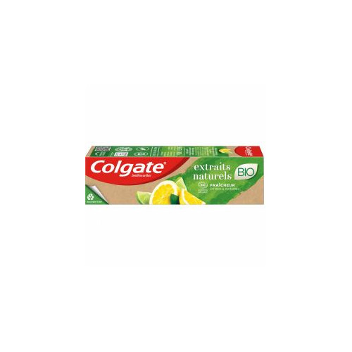 COLGATE Dentifrice Fraîcheur Citron & Agrumes Extraits Naturels