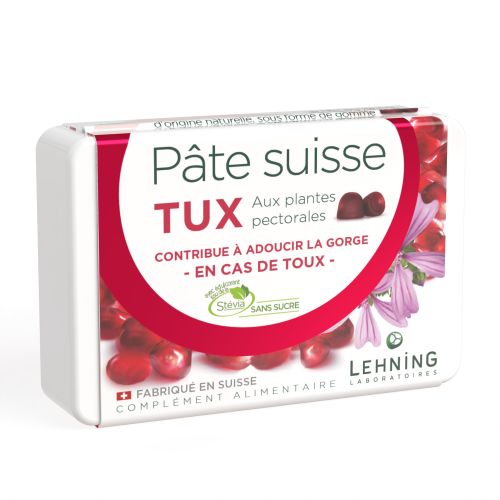 LEHNING PÂTE SUISSE TUX - 40 Gommes à sucer