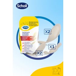 SCHOLL PANSEMENT AMPOULE Différentes Tailles Pour Talons et Orteils - 5 Pansements