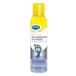 SCHOLL EXPERTCARE DÉO ANTITRANSPIRANT POUR PIEDS 48H 150 ML