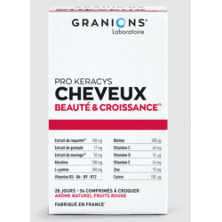 GRANIONS PRO KERACYS Cheveux Beauté Croissance et Pigmentation