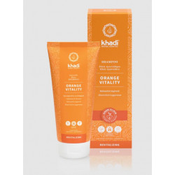 KHADI ORANGE VITALITY Shampoing Elixir Ayurvadique - 200ml