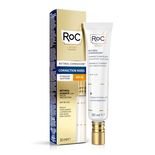 ROC RETINOL CORREXION Correction Rides SPF30 Hydratant