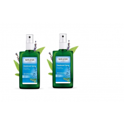 WELEDA SAUGE Dédodorant Spray - Lot de 2x100ml