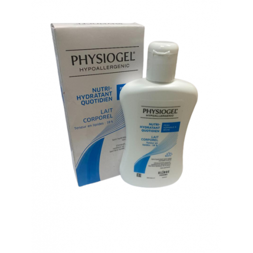 PHYSIOGEL Lait Corporel Nutri-Hydratant Quotidient - 200ml