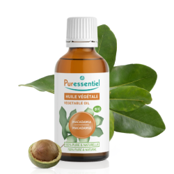 PURESSENTIEL HUILE VÉGÉTALE Macadamia BIO - 50ml