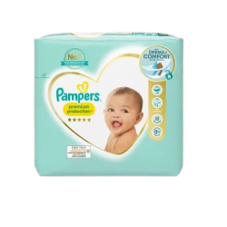 PAMPERS COUCHES PREMIUM Taille 4 (9-14kg) - 23 Changes