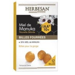 HERBESAN MIEL MANUKA IAA 10+ - 12 billes