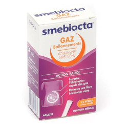 SMEBIOCTA GAZ Adultes - 12 Sticks