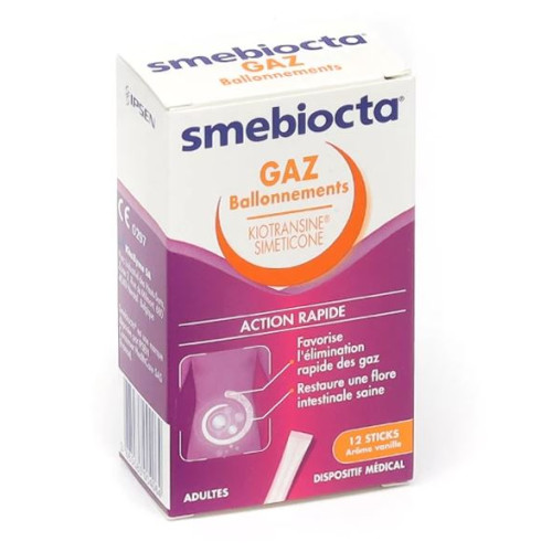 SMEBIOCTA GAZ Adultes - 12 Sticks