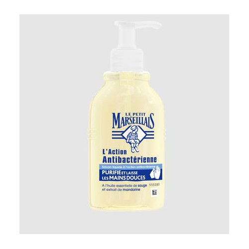 LE PETIT MARSEILLAIS Savon Liquide Antibactérien - 300ml