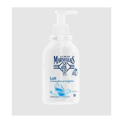 LE PETIT MARSEILLAIS Savon Liquide Lait Crème Mousse - 300ml