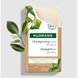 KLORANE Shampoing Solide au Cédrat - 80g