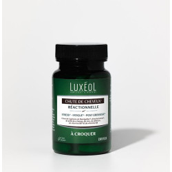 LUXEOL Chute de Cheveux Réactionnel à Croquer - 30 Comprimés