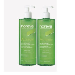 NOREVA ACTIPUR Gel Nettoyant - 2x400ml