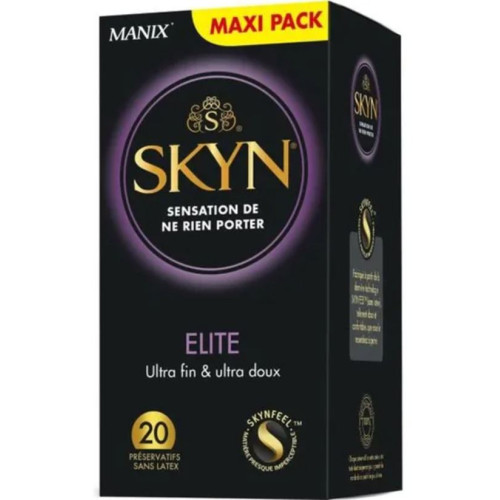 MANIX PRESERVATIF SKYN ELITE - 20 Préservatifs