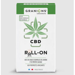 GRANIONS ROLL-ON CBD Huiles Essentielles de Lavande - 5ml