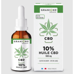 GRANIONS CBD 10% Huile CBD 1000mg - 10ml