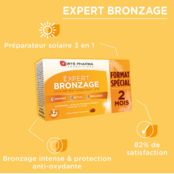 FORTÉ PHARMA EXPERT BRONZAGE Préparateur Solaire Cure de 2 mois