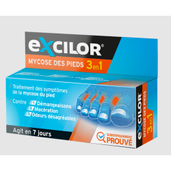 EXCILOR Mycose des Pieds 3 en 1 - 15ml