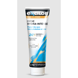 EXCILOR Soins des Pieds Crème Hydra-Intense - 125ml