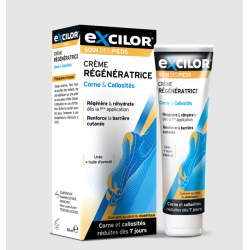 EXCILOR Soins des Pieds Crème Régénératrice - 50ml