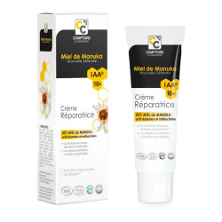 MIEL DE MANUKA IAA10+ Crème Réparatrice BIO 40% de Miel - 40ml