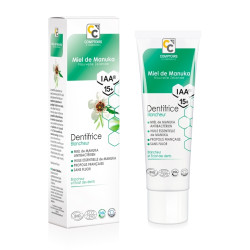 MIEL DE MANUKA IAA15+ Dentifrice Blancheur BIO Propolis Sans