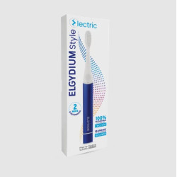 ELGYDIUM STYLE Brosse à Dents Électrique Souple - Bleue