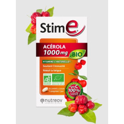 NUTREOV STIM E Acérola 1000mg BIO - Lot de 2 x 28 Comprimés à