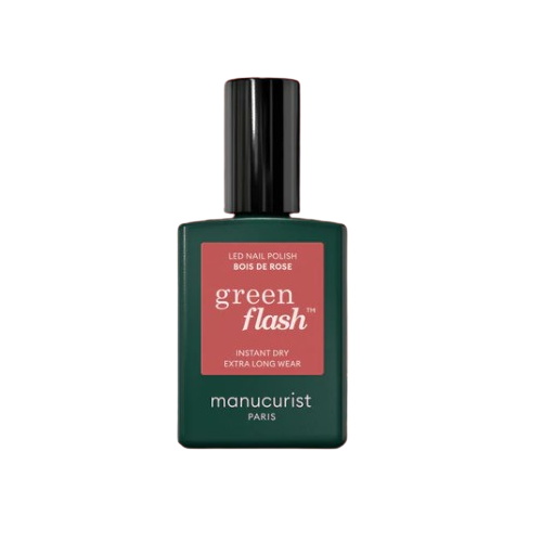 MANUCURIST GREEN FLASH Vernis Semi Permanent Bois de Rose - 15ml