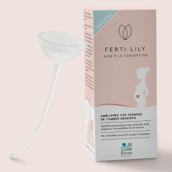 FERTI LILY COUPE DE CONCEPTION Réutilisable 6 Fois - 1 Cup