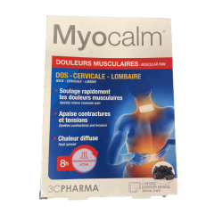 MYOCALM Douleurs Musculaires Chauffants 8h - 4 Patchs