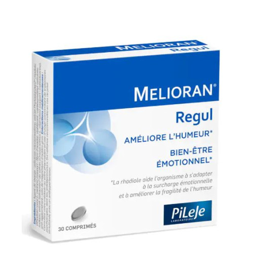 PILEJE MELIORAN Regul Bien-Être Émotionnel - 30 Comprimés