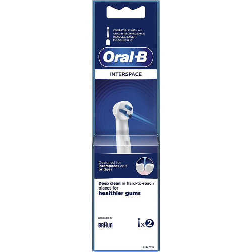 ORAL B INTERSPACE Brossettes de Rechange Adulte - 2 Brossettes