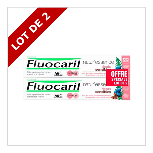 copy of FLUOCARIL DENTIFRICE NATUR'ESSENCE DENTS SENSIBLES 75ml