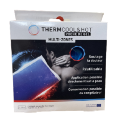 THERMCOOLANDHOT Poche de Gel Multi-Zones - 11x26 cm