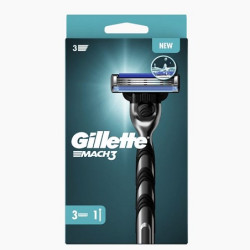 GILLETTE MACH3 TURBO - 1 Rasoir + 2 Recharges