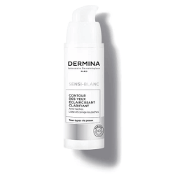 DERMINA SENSI-BLANC CONTOUR DES YEUX ECLAIRCISSANT CLARIFIANT -