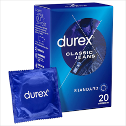 DUREX PRESERVATIF CLASSIC JEANS - 9 Préservatifs