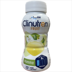 CLINUTREN FRUIT Pomme - 4 Bouteilles de 200ml