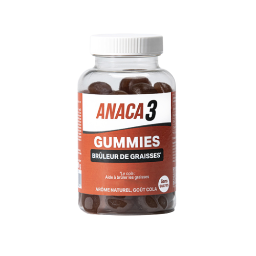 ANACA 3 GUMMIES Brûleur De Graisse - 60 Gummies