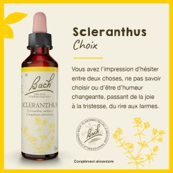 BACH SCLERANTHUS n°28 - 20 ml