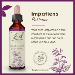 FLEURS DE BACH N°18 Impatiens - 20 ml